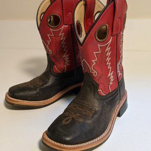Kids/toddler size 10.5 Smoky Mountain cowboy boots